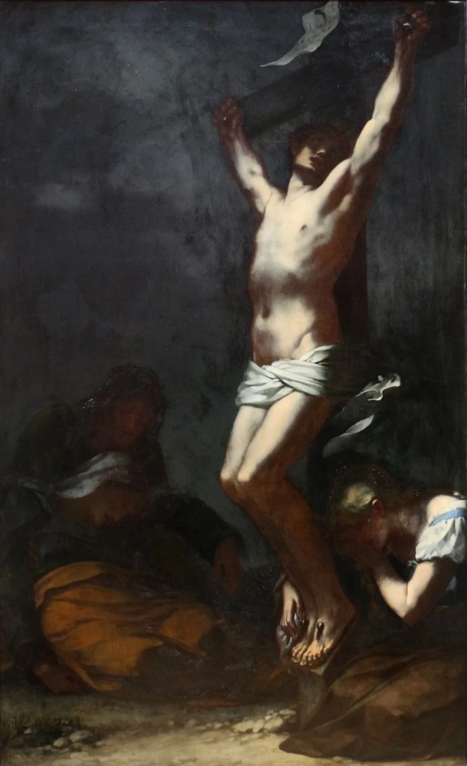 Pierre Paul Prud'hon 8 Cristo sulla croce, la Maddalena e la Vergine ai suoi piedi, 1822 Louvre, Parigi
