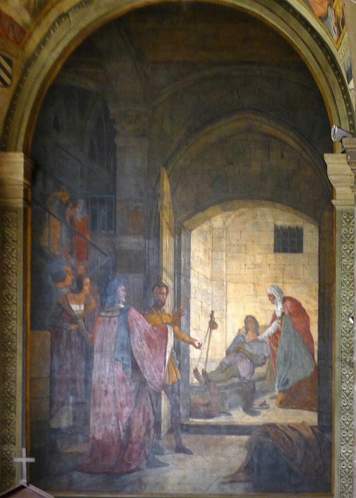 Alexandre Denis Abel de Pujol 34 San Rocco è appena spirato in una prigione di Montpellier, la sua città natale Chiesa di Saint Sulpice