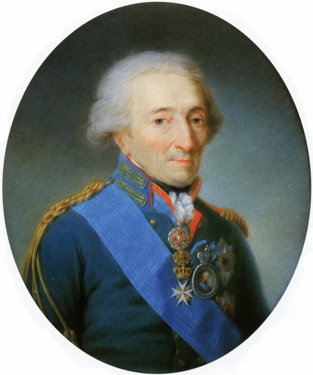 Martin Ferdinand Quadal 44 Ritratto di Nikolai Saltykov Hermitage, San Pietroburgo