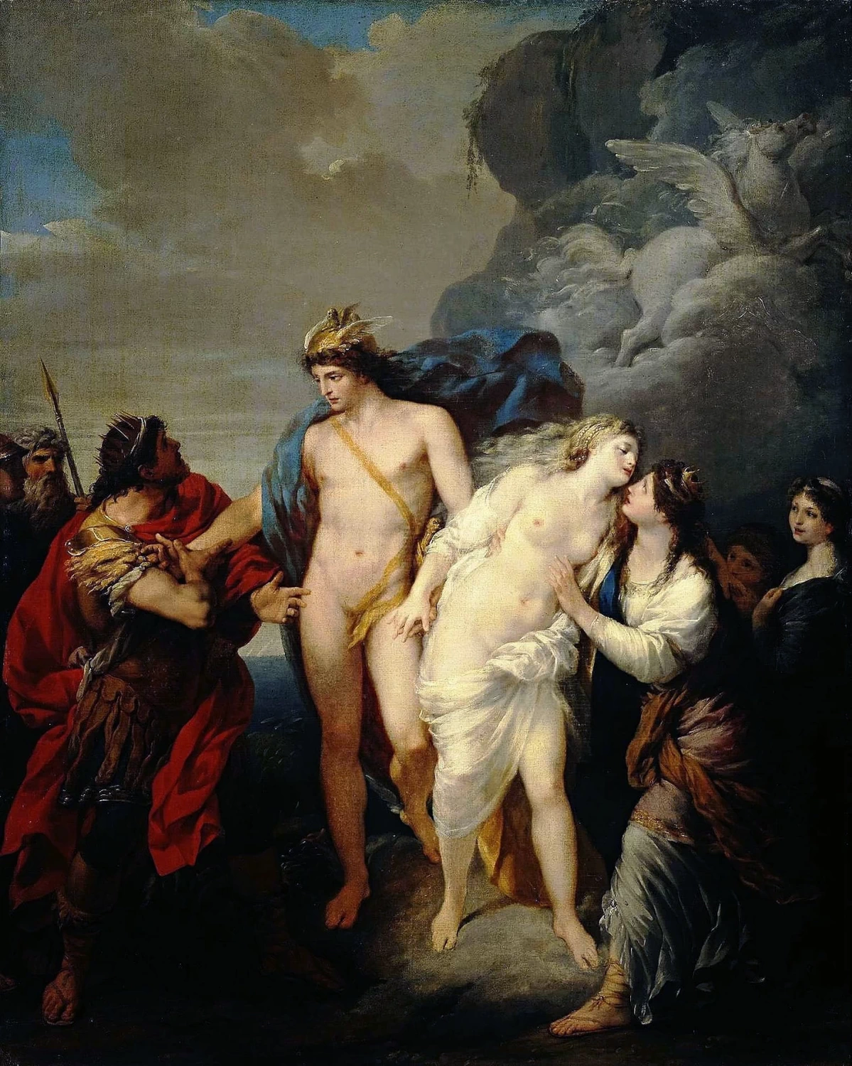Jean Baptiste Regnault 21 Il ritorno di Andromeda, 1782 Hermitage, San Pietroburgo