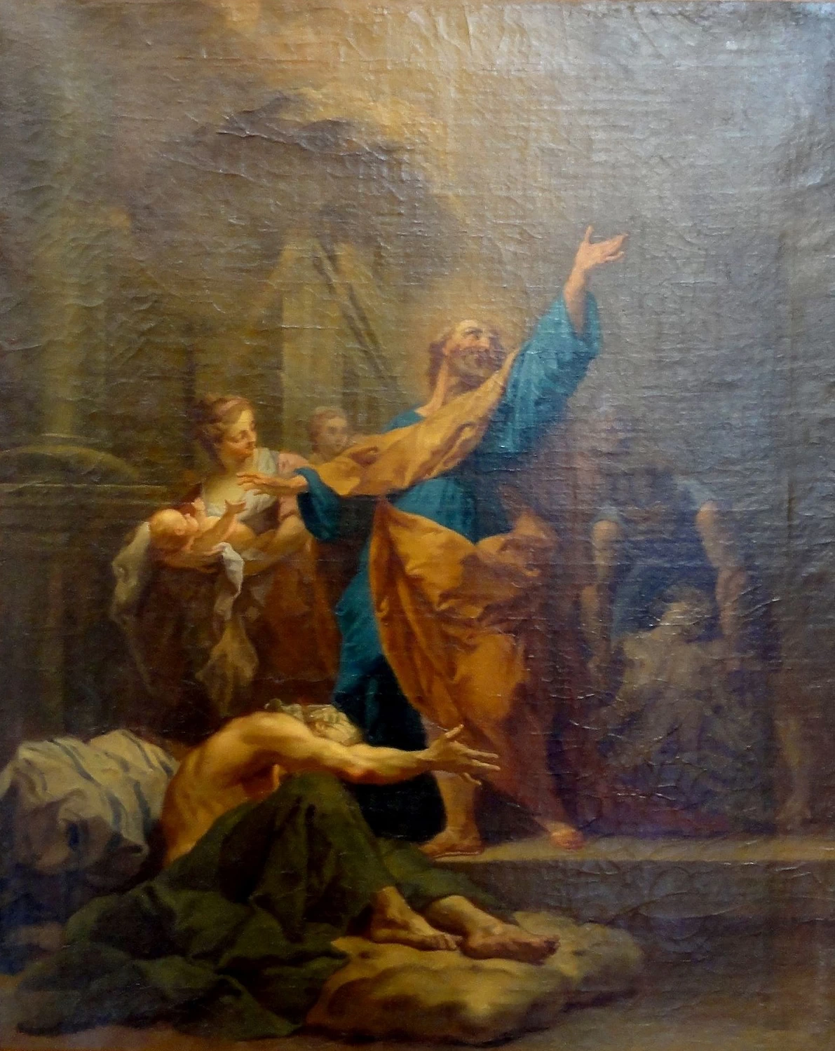 San Pietro che guarisce gli infermi con la sua ombra Museo Bossuet