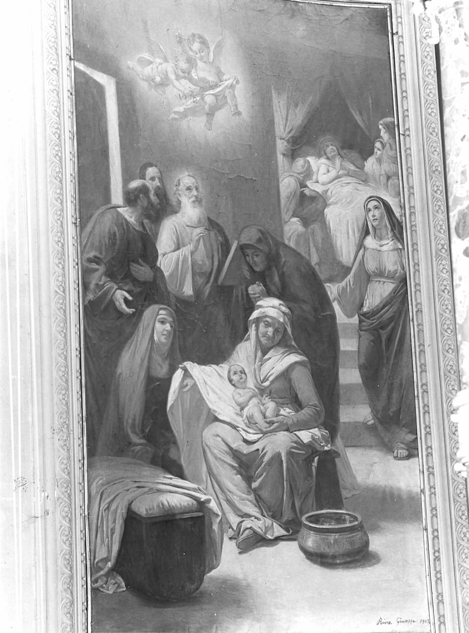 Giuseppe Riva 70 La nascita di Giovanni Battista Predore, Bergamo