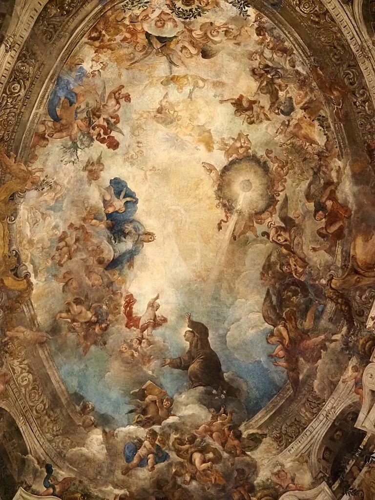 Francisco Rizi 8 Apoteosi di Sant'Antonio San Antonio de los Alemanes (Madrid)
