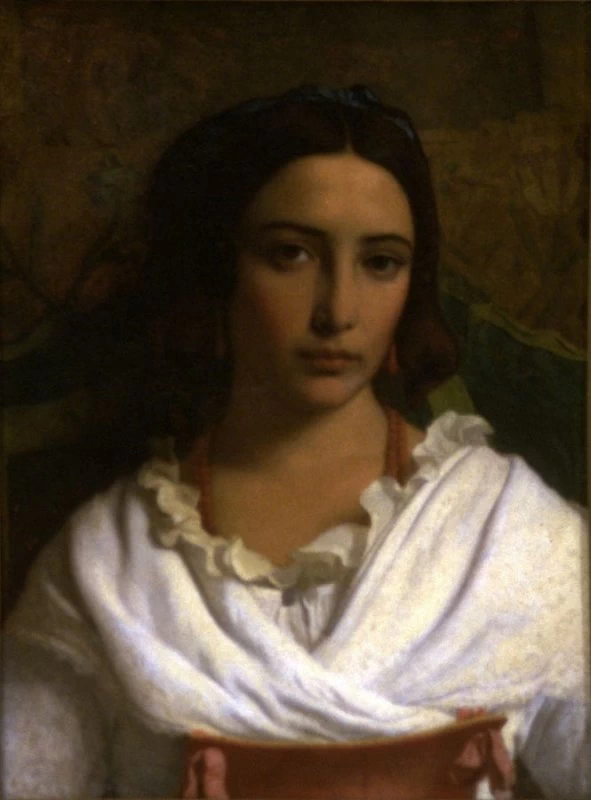 Louis Léopold Robert 11 Contadina italiana Fine Arts Museums of San Francisco