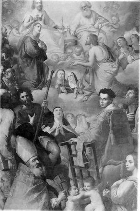 Incoronazione di Maria Vergine tra San Remigio e San Lerenzo Messa, Massa Carrara