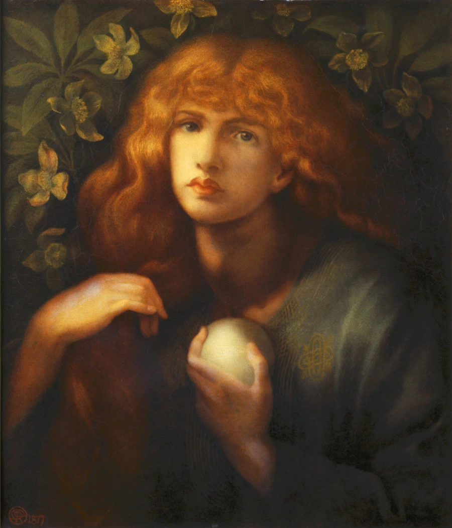 Dante Gabriel Rossetti 107 Maria Maddalena (1877) Delaware Art Museum, Wilmington