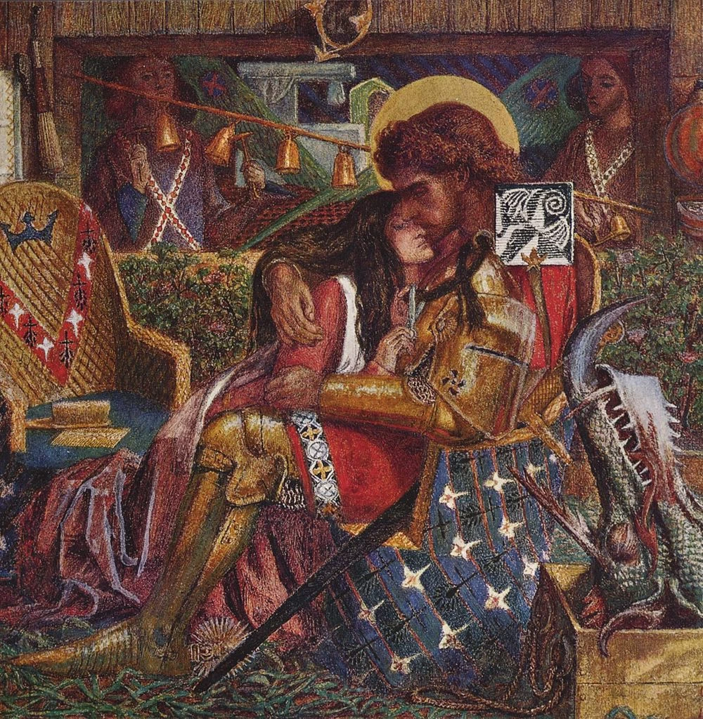 Dante Gabriel Rossetti 96 Le nozze di San Giorgio e della principessa Sabra Tate Britain, Londra