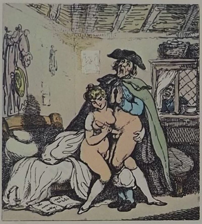 Thomas Rowlandson 90 Il peccatore santificato