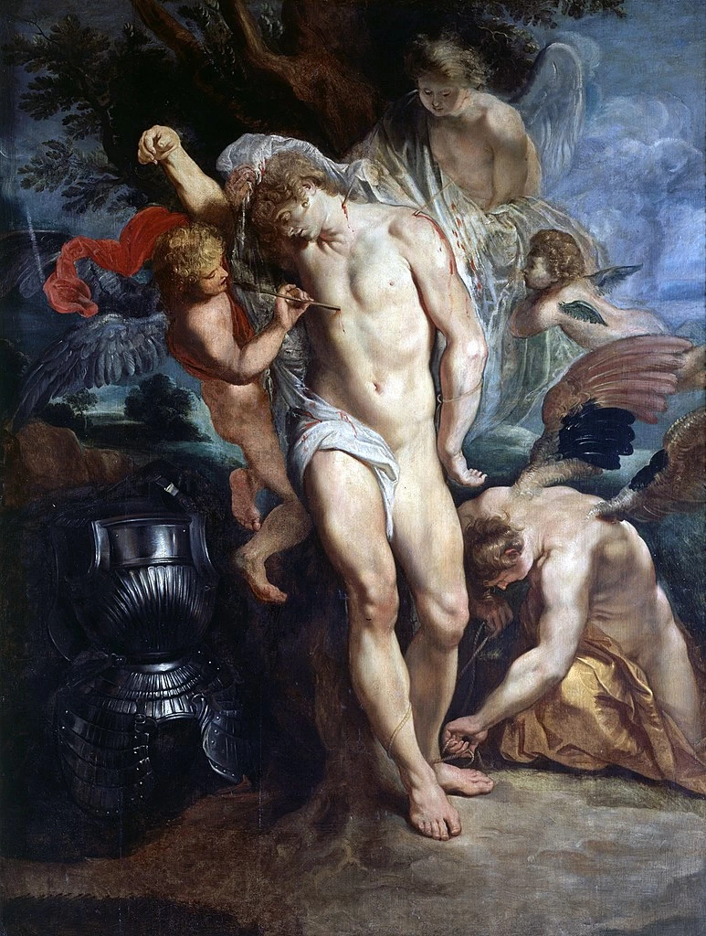 359 Pieter Paul Rubens Pieter Paul Rubens San Sebastiano 1604 Palazzo Corsini, Roma