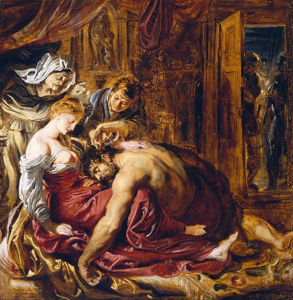 410 Pieter Paul Rubens Sansone e Dalila. Bozzetto Cincinnati Art Museum