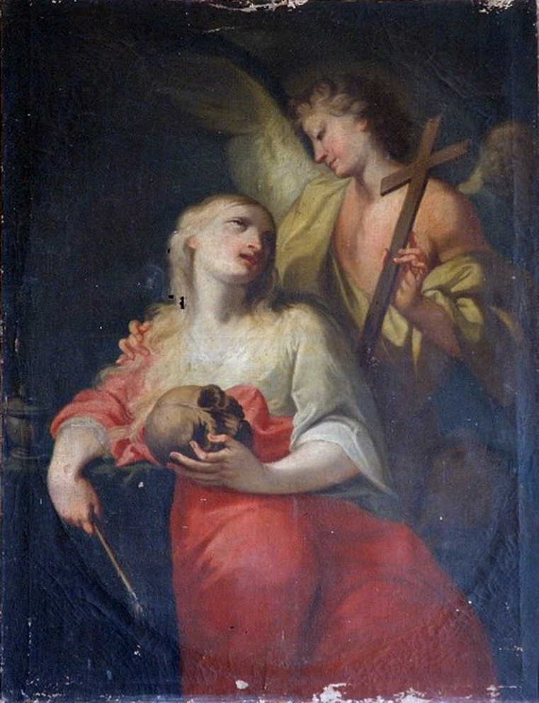 Clemente Ruta 42 Santa Maria Maddalena penitente Parma attribuito