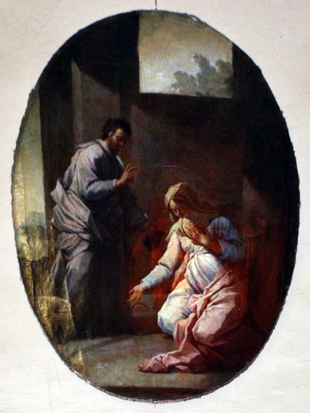 Episodi della vita di Santa Verdiana. visita di un vescovo Collegiata dei Santi Lorenzo e Leonardo