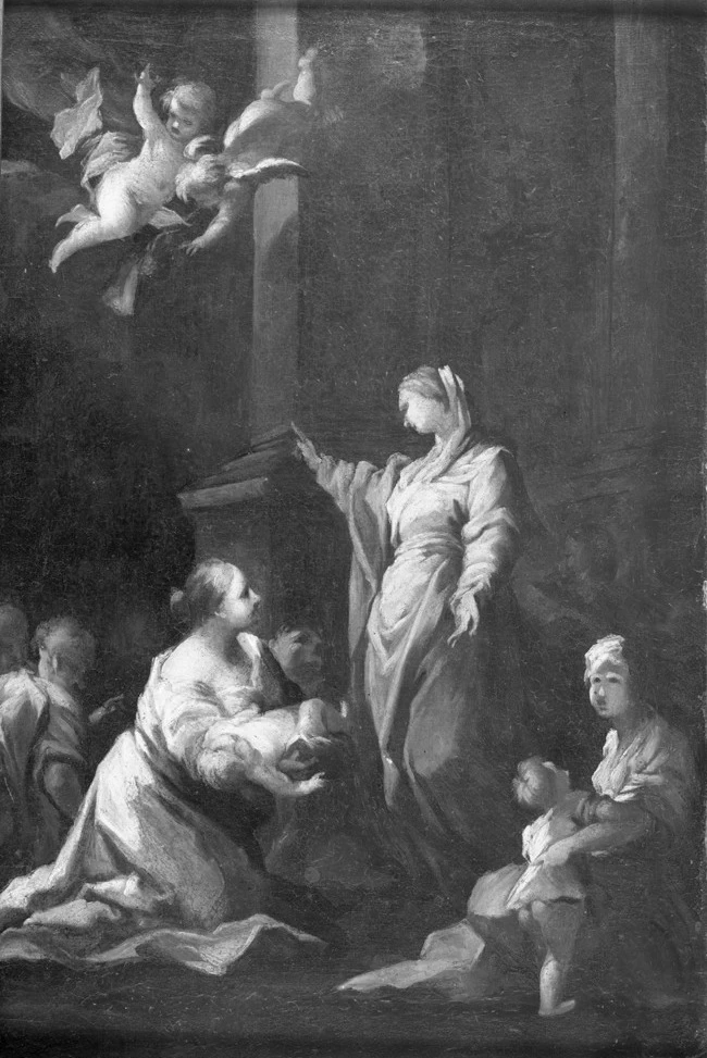 Santa Verdiana guarisce un bambino Fogg Museum, Harvard Art Museums