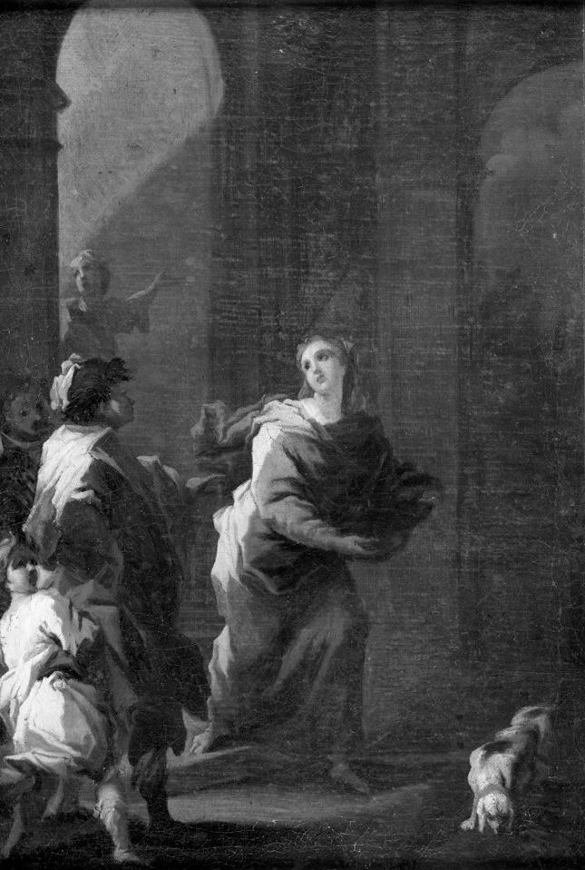 Santa Verdiana porta il cibo ai poveri Fogg Museum, Harvard Art Museums