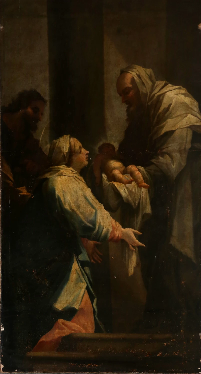 storie della Vergine presentazione di Gesù al tempio Santa Maria dei Ricci, Firenze