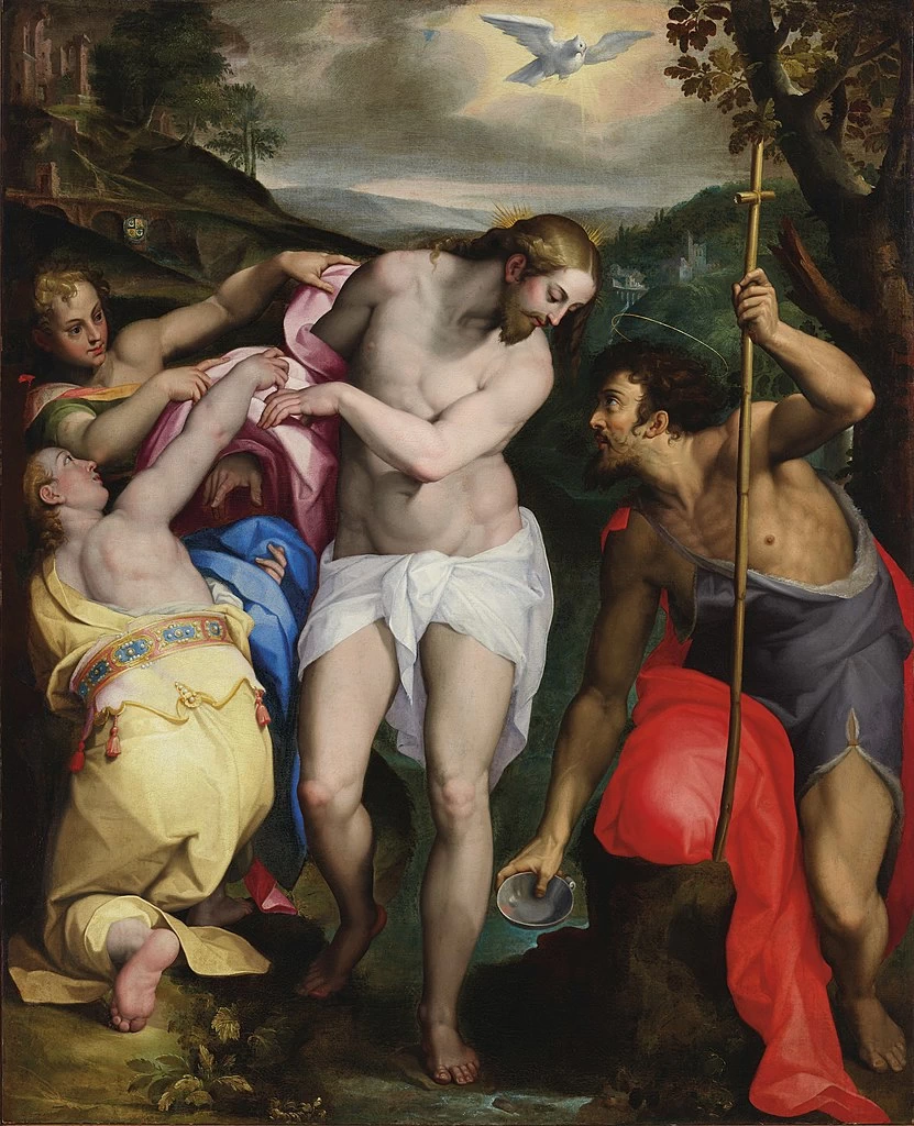 Orazio Samacchini 25 Il battesimo di Cristo