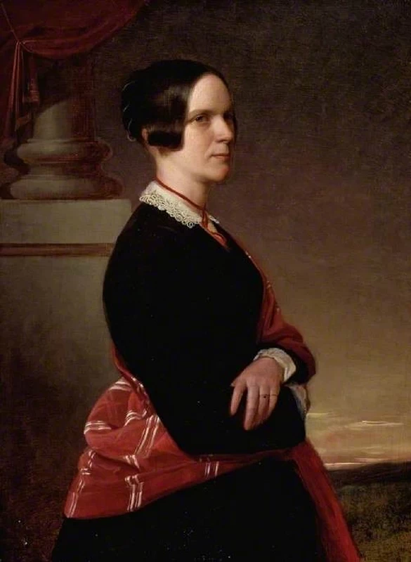 Frederick Sandys 76 Ritratto di Mrs Sandys, madre dell'artista The Fitzwilliam Museum 41