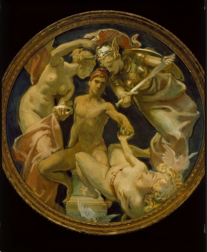John Singer Sargent 32 Il giudizio di Paride Huntington Library and Art Gallery, San Marino