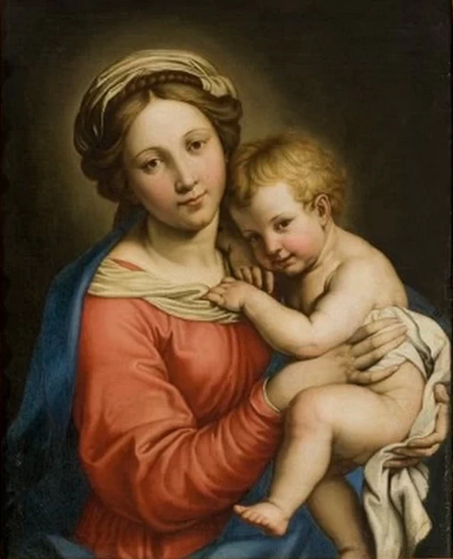 Giovanni Battista Salvi, detto il Sassoferrato 83 Madonna con Gesù Bambino