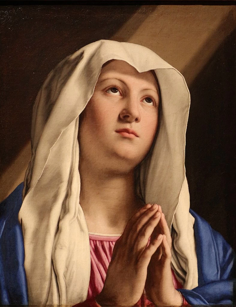 Giovanni Battista Salvi, detto il Sassoferrato 97 Madonna in preghiera Fondazione Cavallini Sgarbi, Ferrara