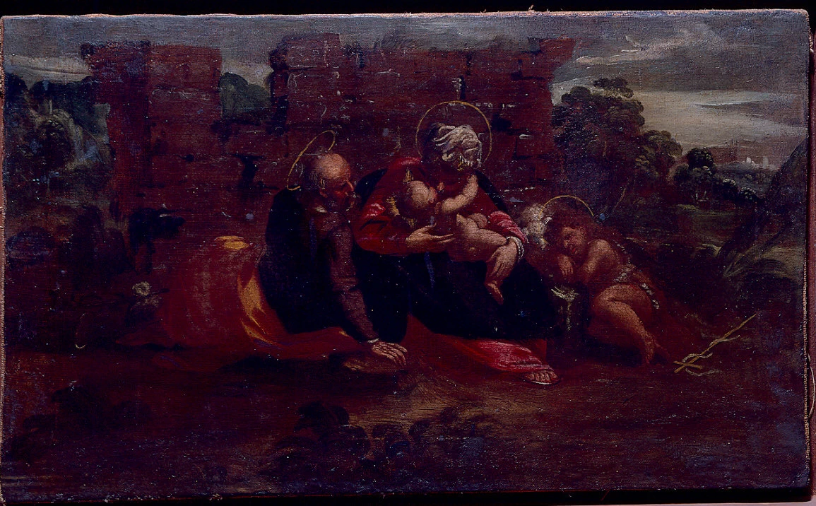 Sacra Famiglia e san Giovannino - Palazzo della Pilotta, Parma
