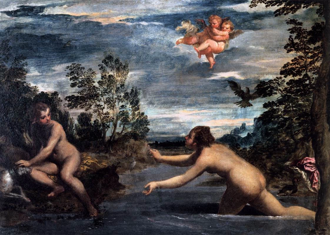 Salmacide ed Ermafrodito - Galleria Borghese, Roma
