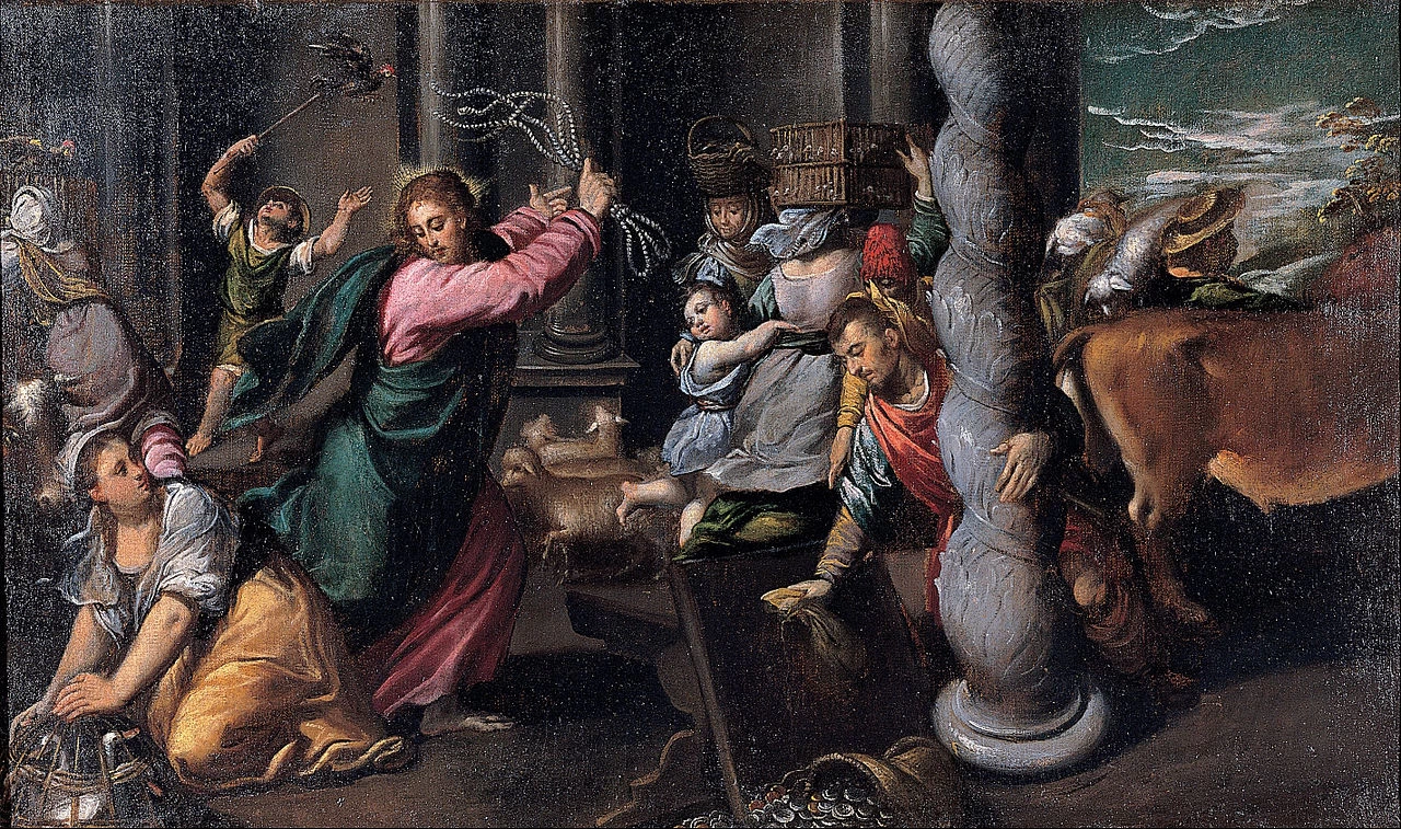 La scacciata dei mercanti dal tempio