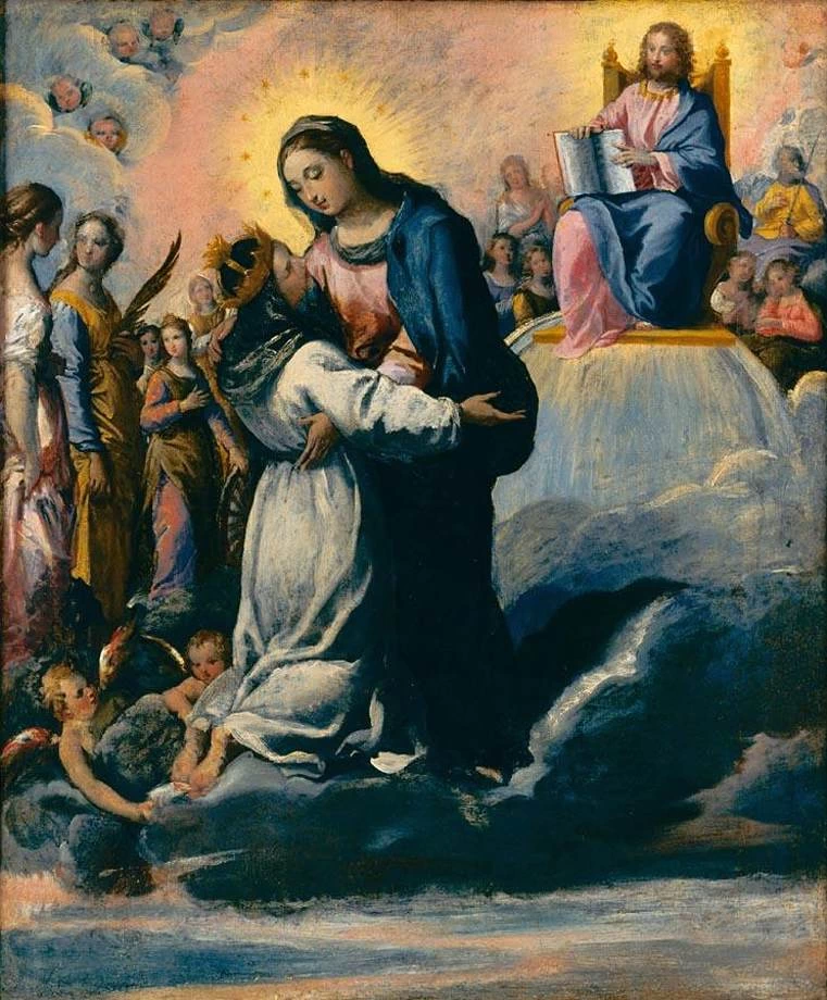 La Vergine riceve in Paradiso Santo Stefano d'Ungheria