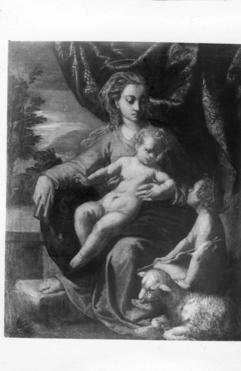 Madonna con Bambino e San Giovannino - Palazzo Comunale, Modena