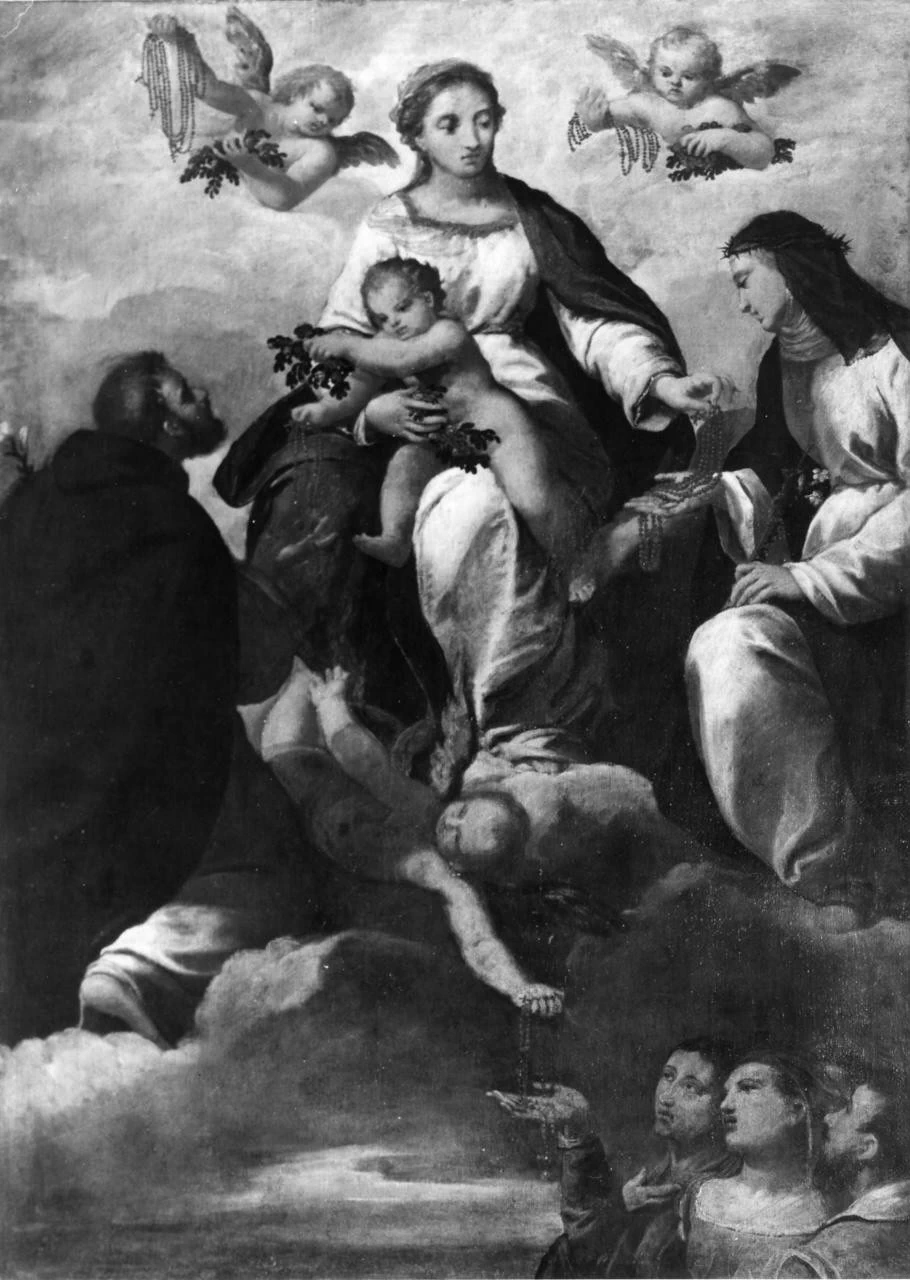Madonna del Rosario con San Domenico e Santa Caterina da Siena - Firenze