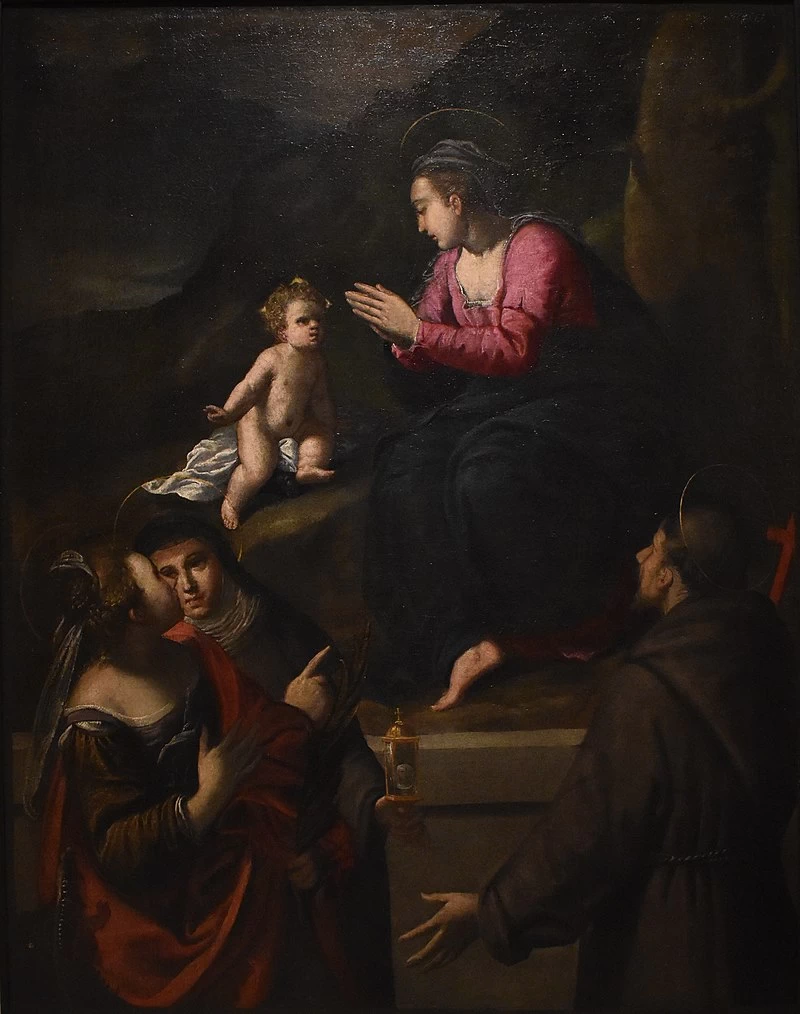 Madonna di Reggio con i santi Margherita, Chiara e Francesco