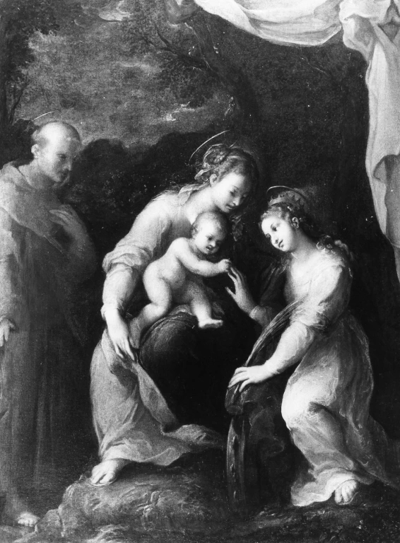 Matrimonio mistico di Santa Caterina d'Alessandria - galleria Corsini, Roma