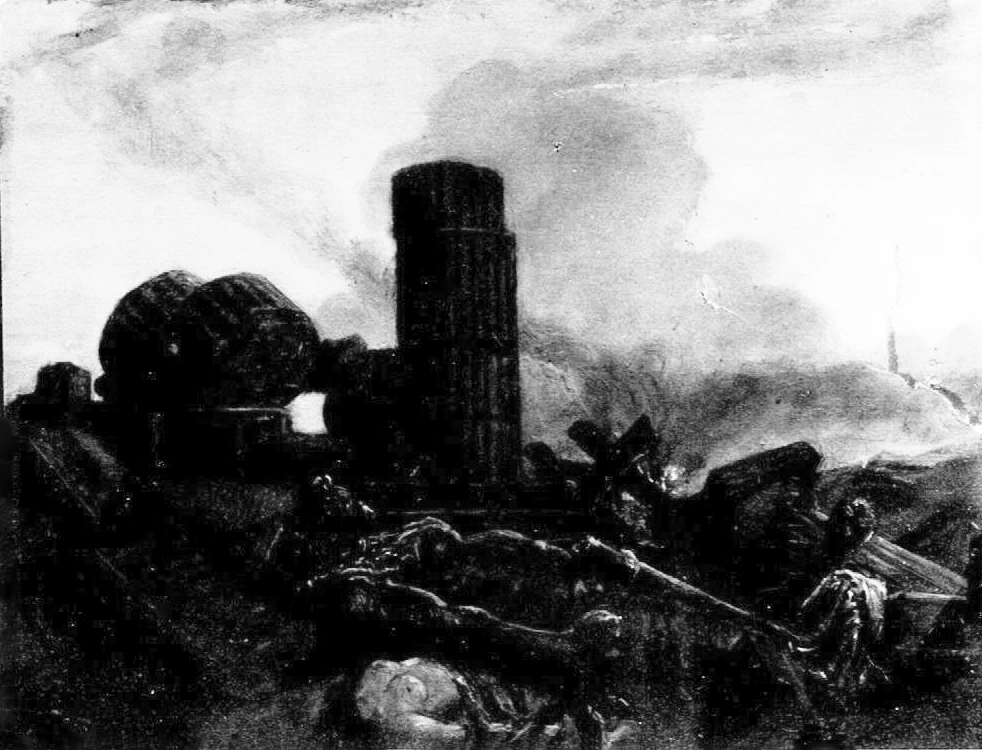 Alfred Schwarzschild 276 Sansone sotto le rovine del tempio