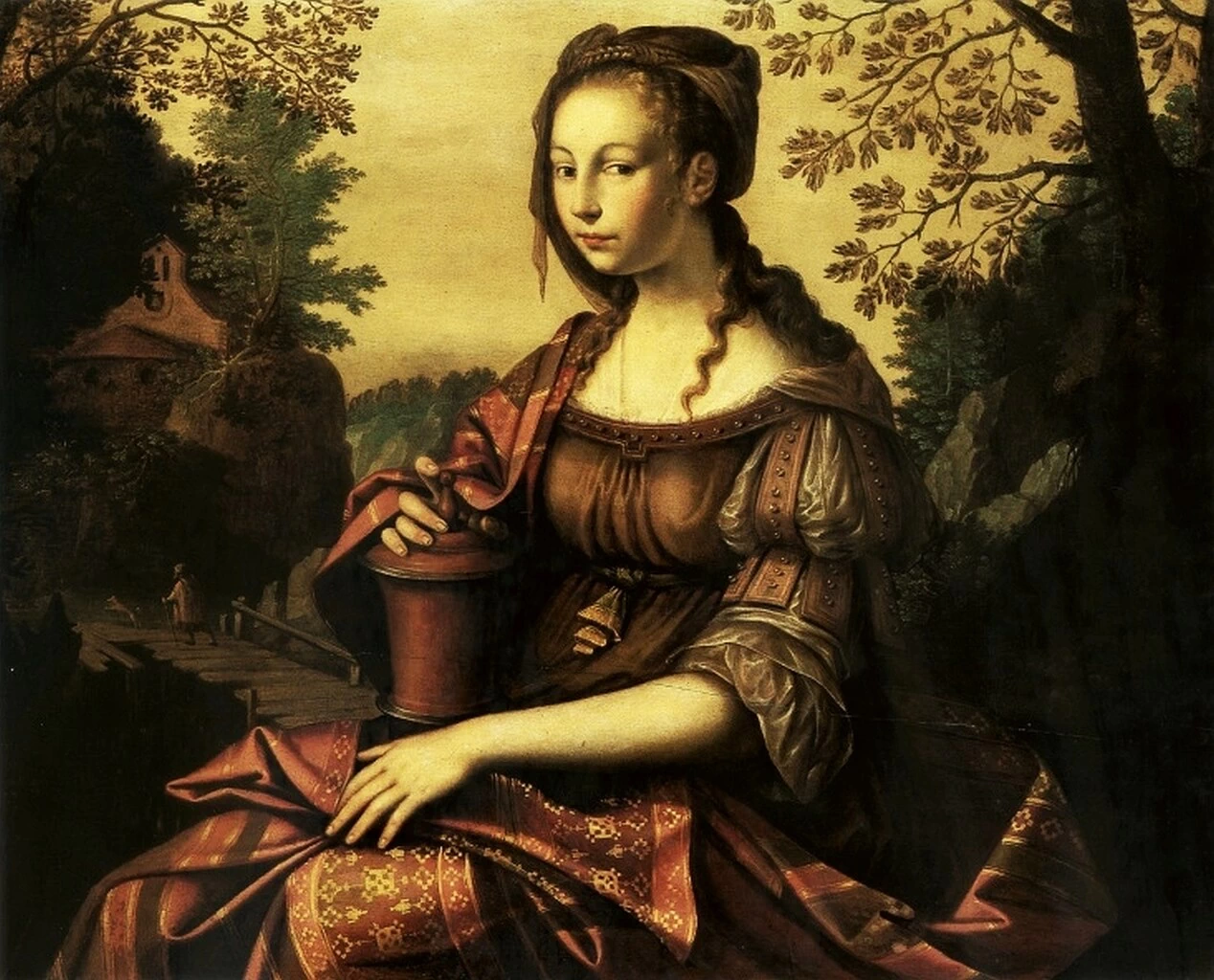 Jan van Scorel 51 Maria Maddalena Museo Collezione Giovanni Paolo II, Varsavia