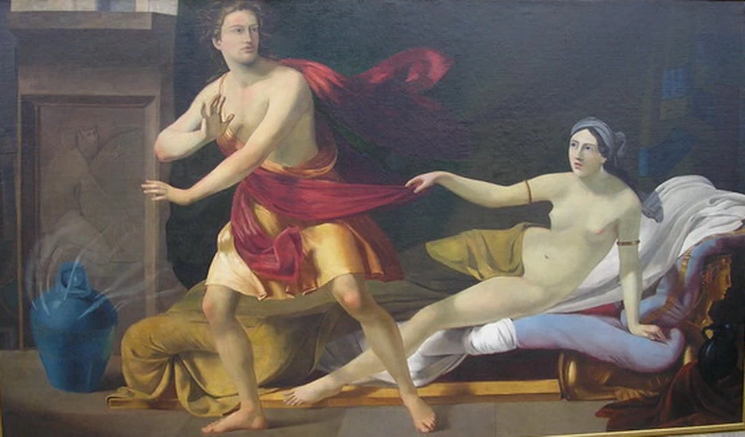 Giuseppe e la moglie di Putifarre - attribuito