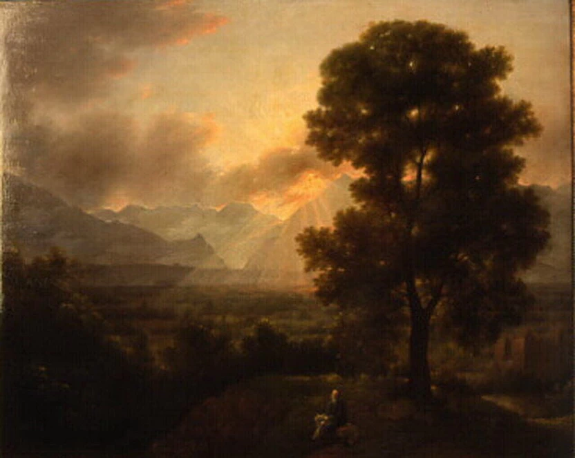 Paesaggio - Chambéry ; musée des beaux, arts
