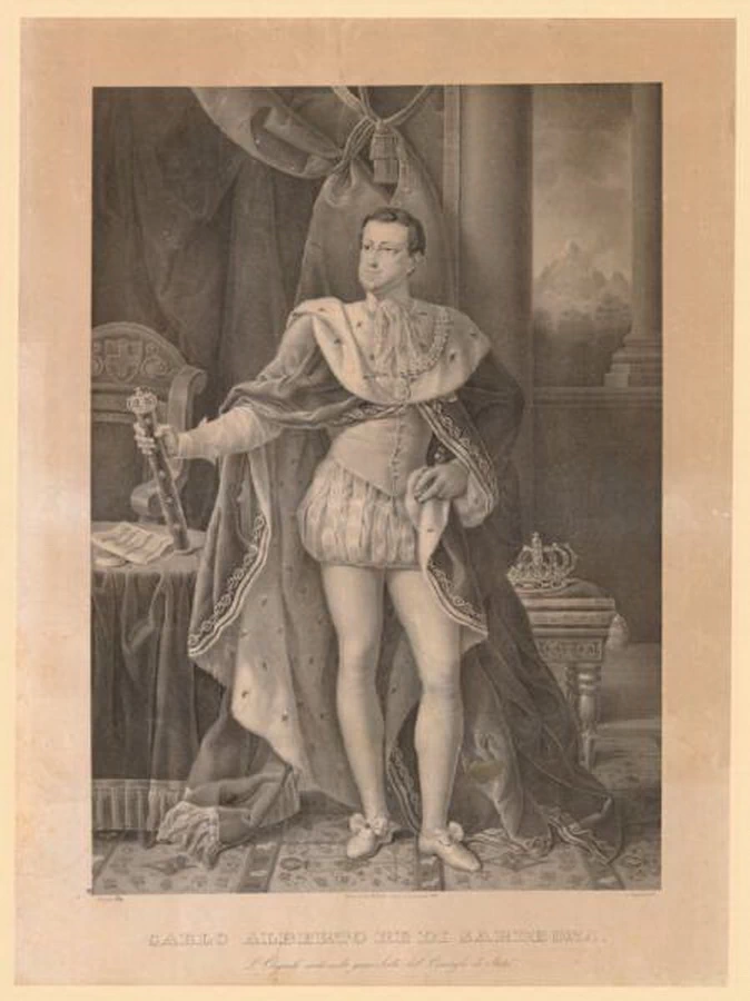 Carlo Alberto Re di Sardegna - Civiche Raccolte Grafiche Achille Bertarelli, Milano