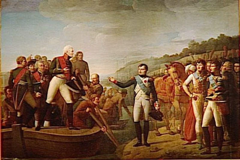 Addio di Napoleone e Alessandro dopo la pace di Tilsitt (9 luglio 1807) - Versaill