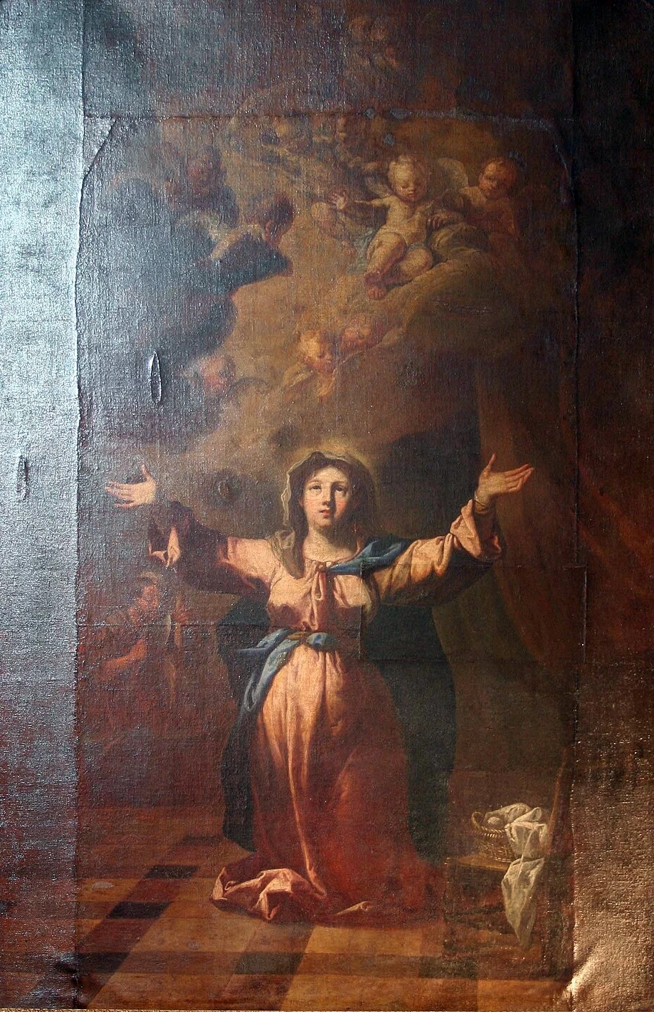 La Vergine Maria in preghiera Chiesa di Saint Victor a Marsiglia