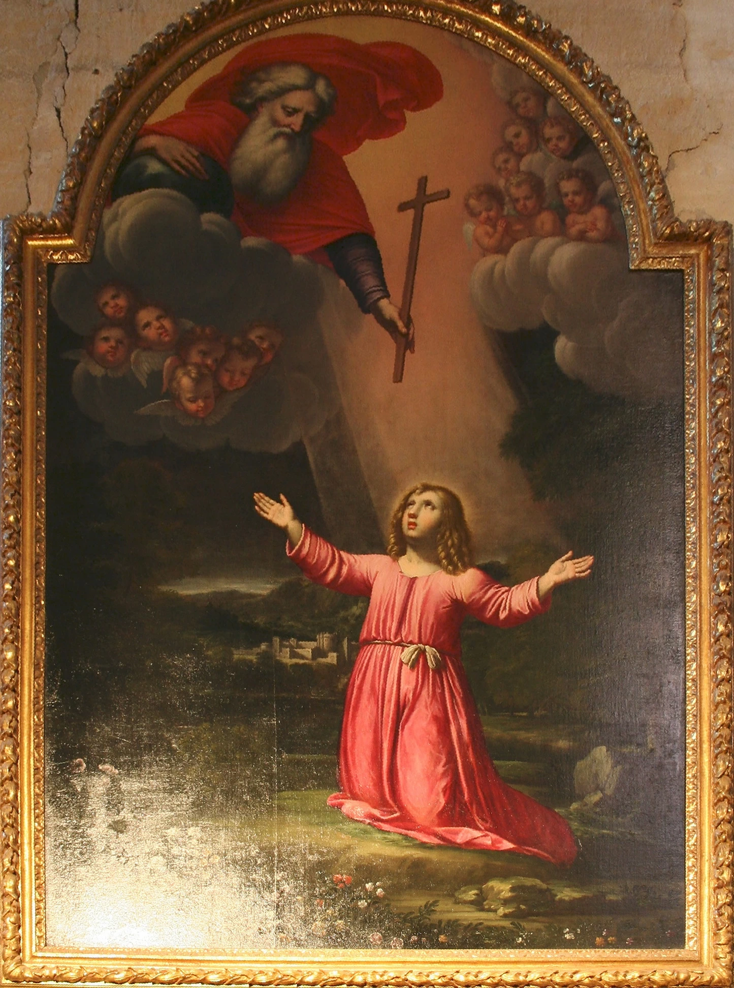 Vergine Maria in preghiera Cattedrale di Saint Sauveur ad Aix en Provence