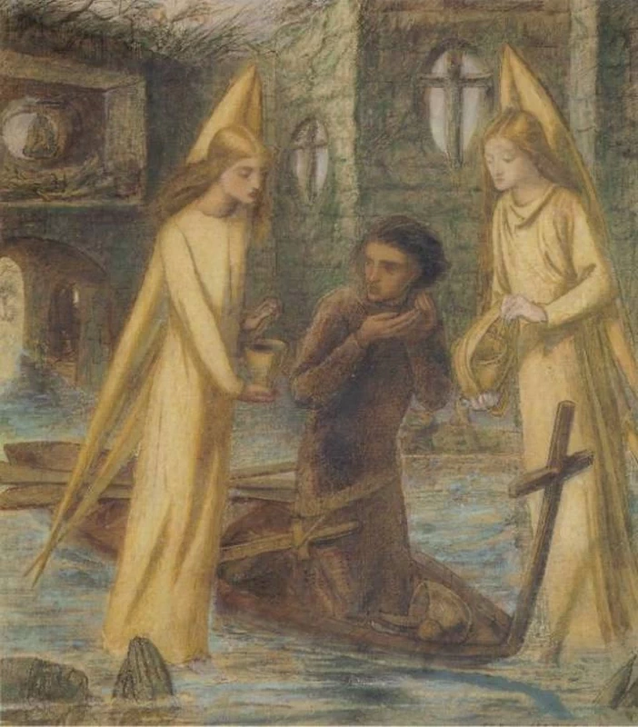 Elizabeth Siddal 10 La ricerca del Santo Graal