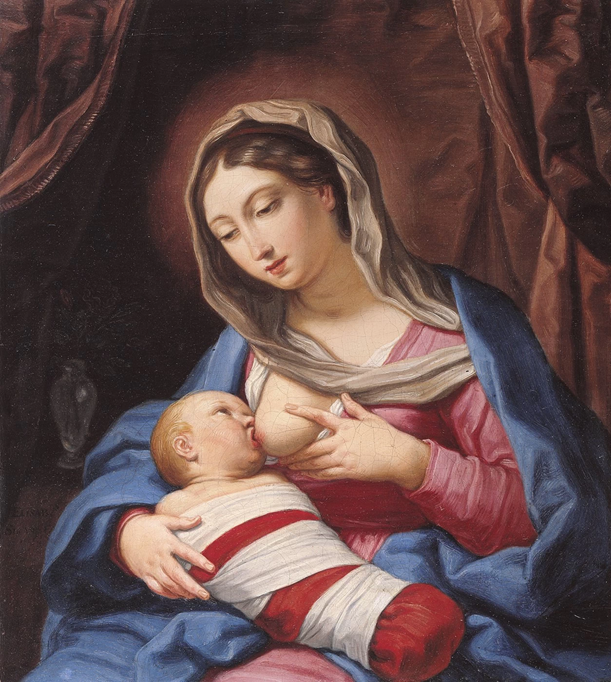 Elisabetta Sirani 137 Madonna col Bambino o Madonna del latte Modena