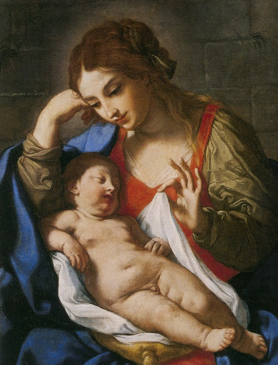 Elisabetta Sirani 138 Madonna col Bambino