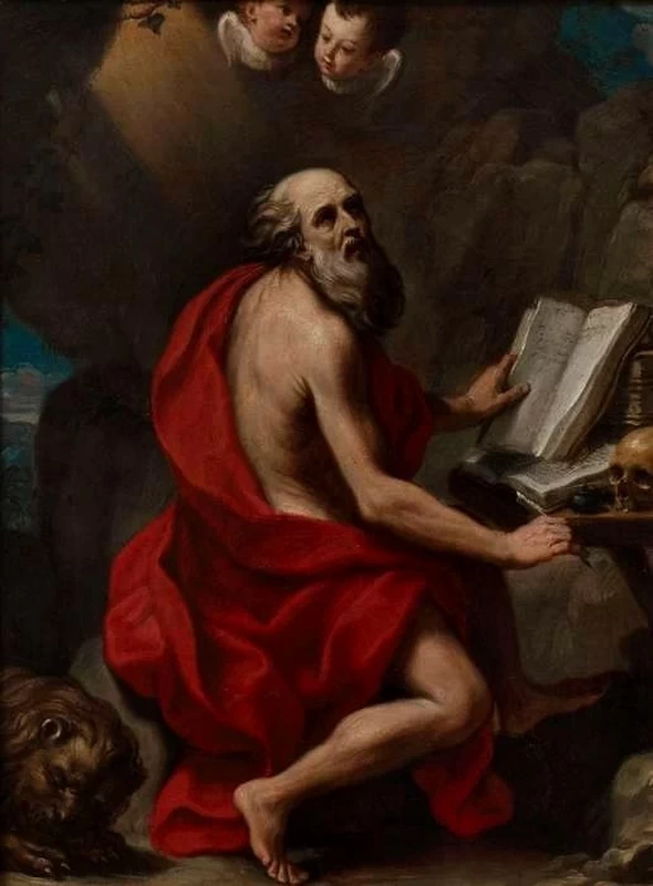 Elisabetta Sirani 146 San Girolamo Muzeum Pałacu Króla Jana III w Wilanowie, Varsavia