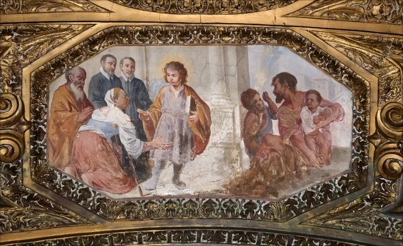 Angelo Solimena 128 San Gaetano da Thiene bambino