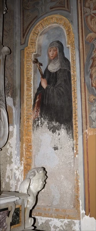 Angelo Solimena 146 santa monaca con crocifisso