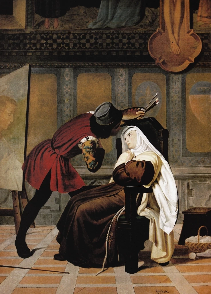 Raffaello Sorbi 16 Dichiarazione che fa Filippo Lippi alla signora Buti nobile fiorentina Banca san Paolo