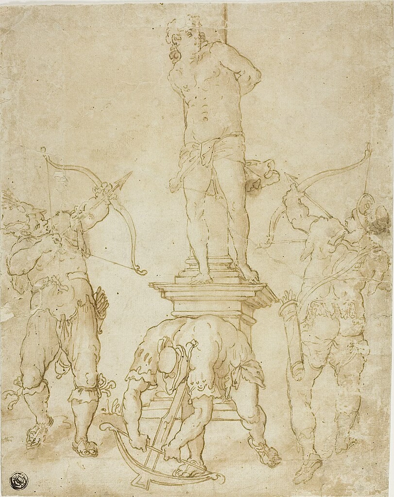Bartholomeus Spranger 120 Martirio di San Sebastiano – Art Institute of Chicago
