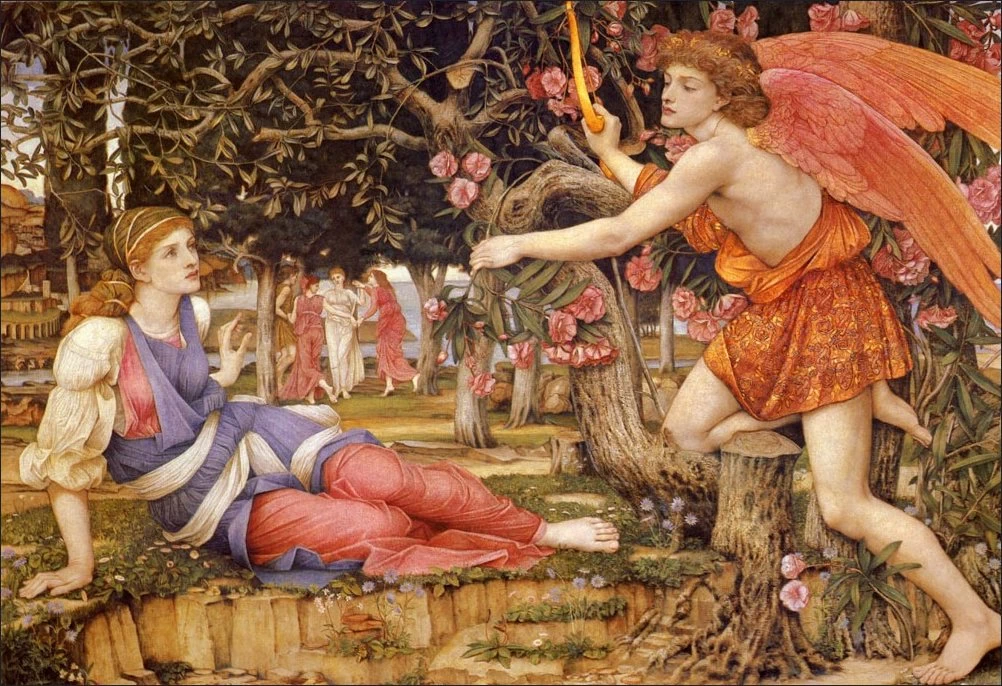 John Roddam Spencer Stanhope 1 Amore e la fanciulla Fine Arts Museums of San Francisco