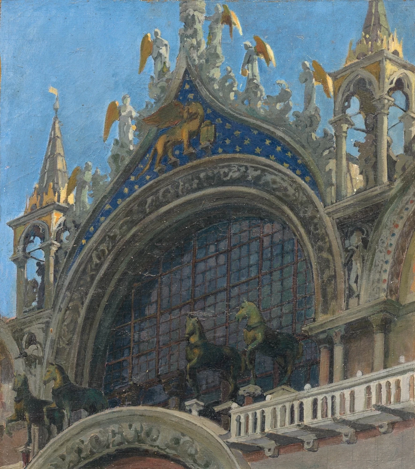 Martha Stettler 17 I cavalli di san Marco a Venezia, 1901